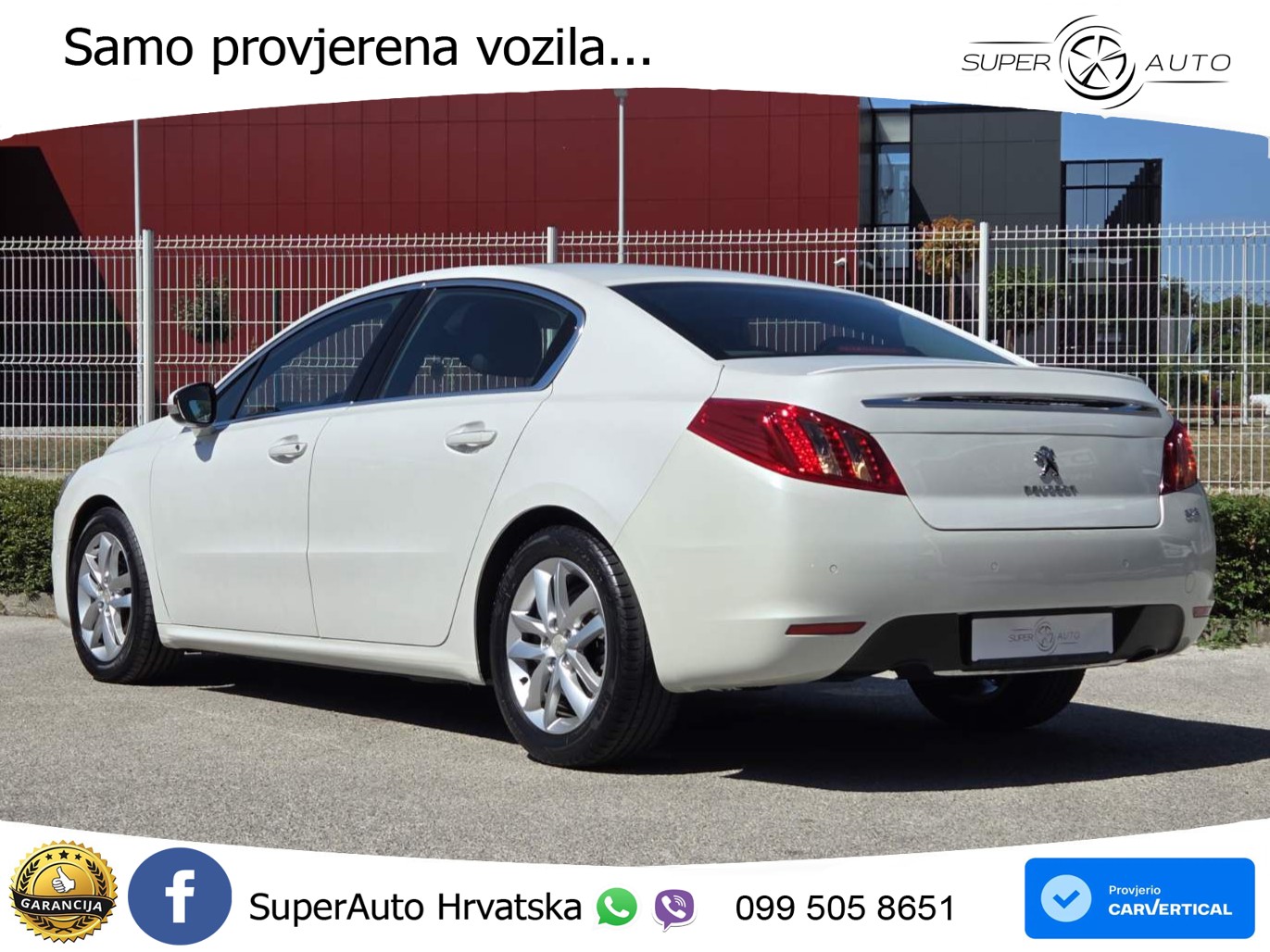 Peugeot 508 2.0 HDI Allure 140 KS, REG 06/27 HEAD+GR SJED+XEN