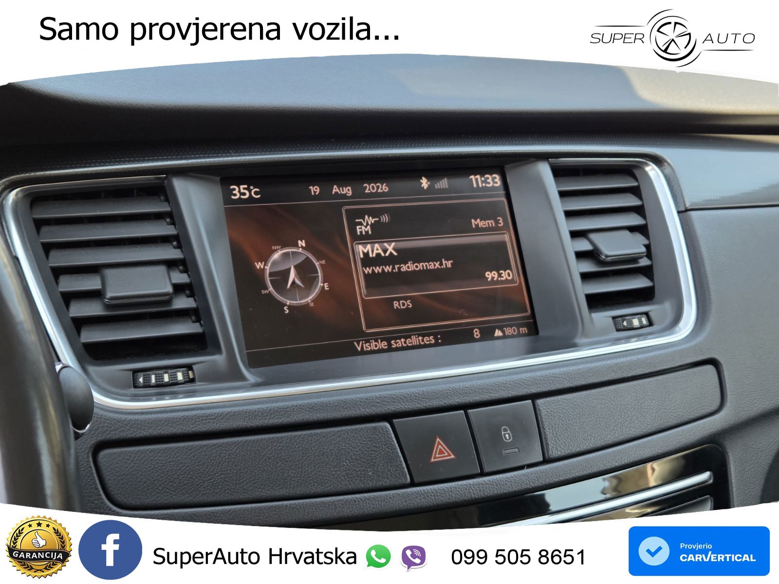 Peugeot 508 2.0 HDI Allure 140 KS, REG 06/27 HEAD+GR SJED+XEN