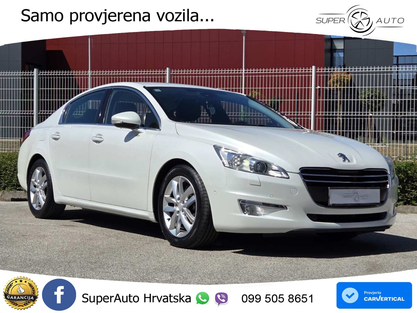 Peugeot 508 2.0 HDI Allure 140 KS, REG 06/27 HEAD+GR SJED+XEN