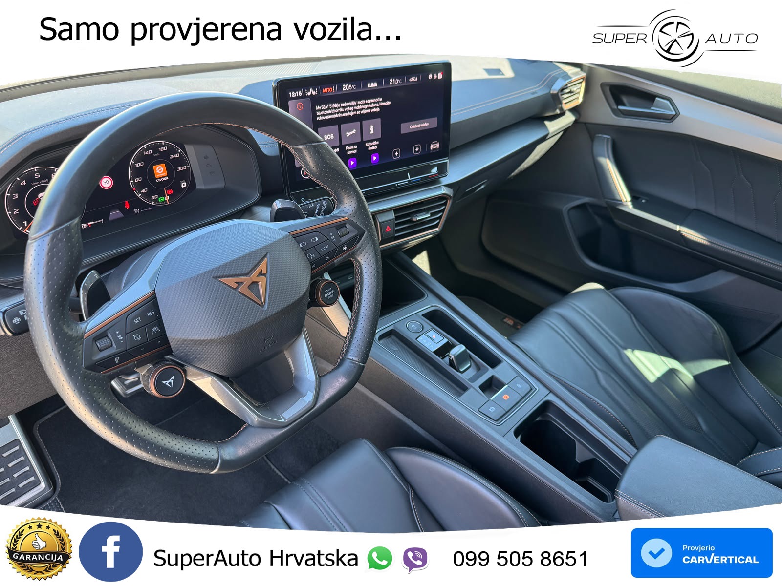 Cupra Formentor VZ5 2.5 TSI 4Drive DSG 390 KS, ACC+360+GR SJED+PANO+VIRT+ASIST