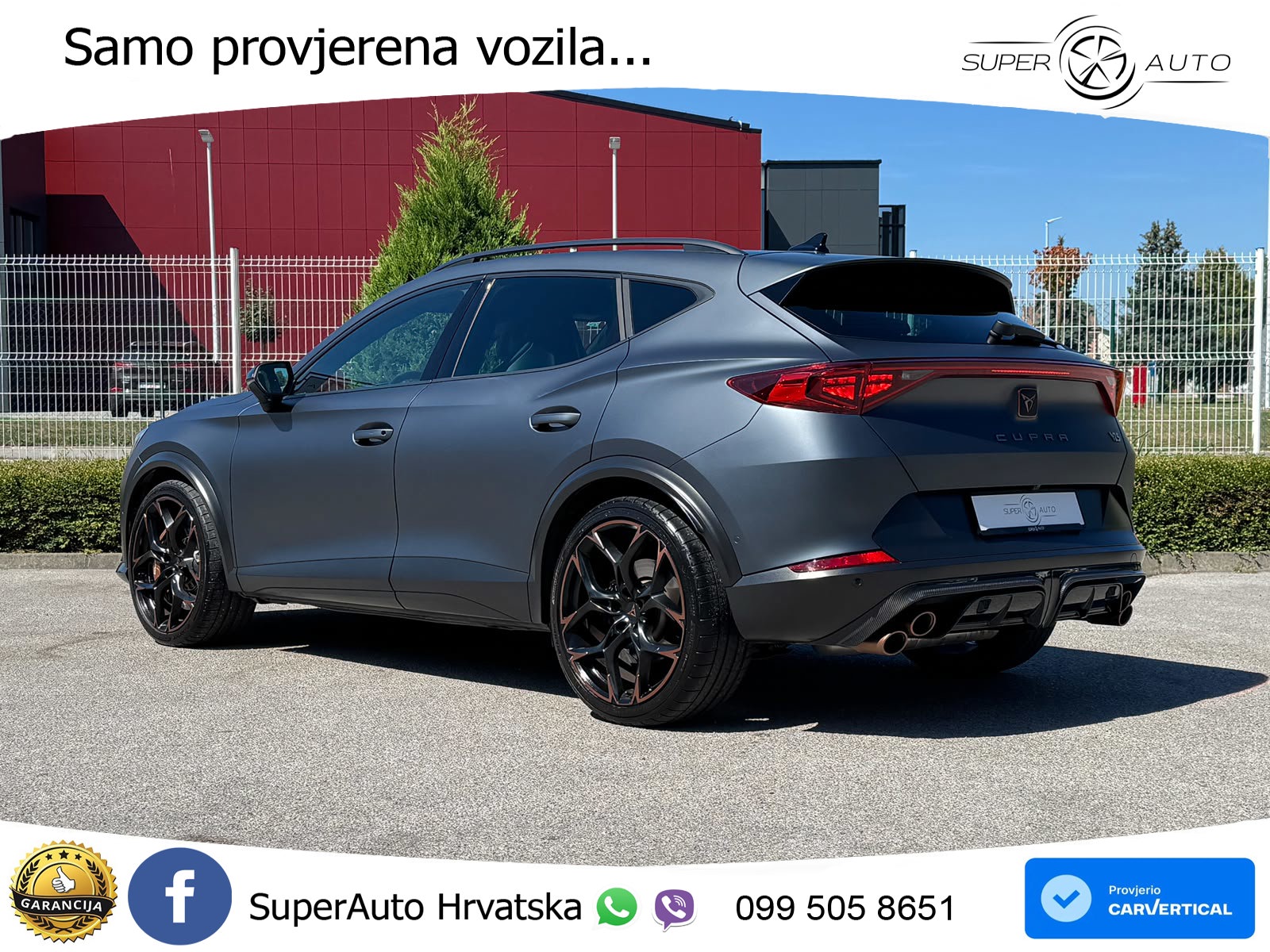 Cupra Formentor VZ5 2.5 TSI 4Drive DSG 390 KS, ACC+360+GR SJED+PANO+VIRT+ASIST