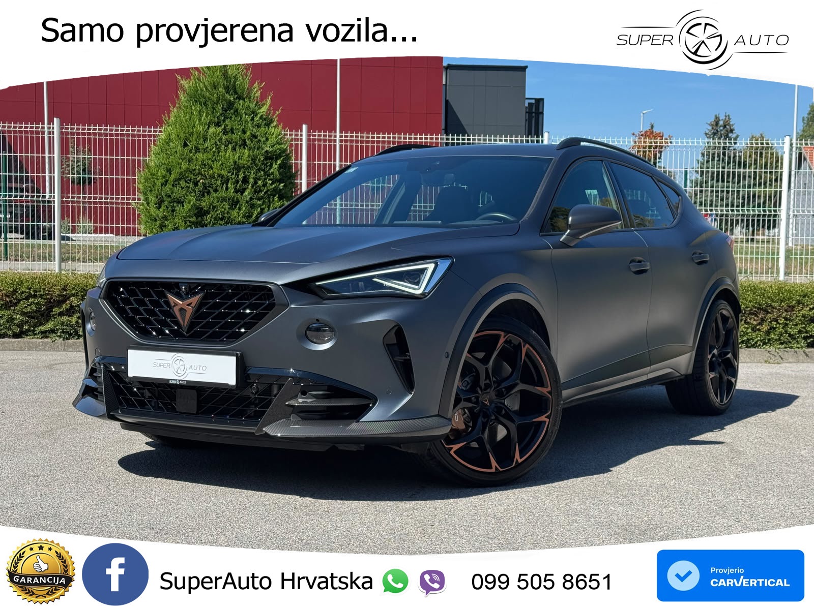 Cupra Formentor VZ5 2.5 TSI 4Drive DSG 390 KS, ACC+360+GR SJED+PANO+VIRT+ASIST