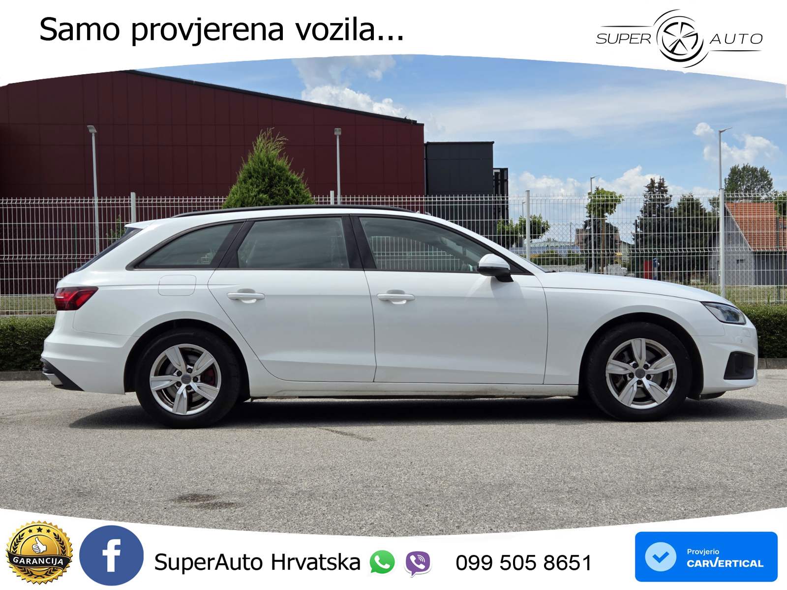Audi A4 Avant 30 TDI Aut. 136 KS, REG 02/27 u PDV-u MATRIX+TEM+GR SJED+PARK