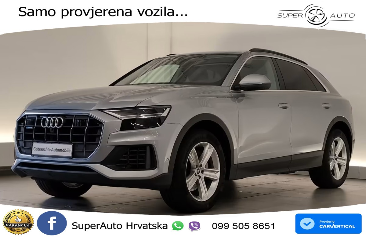 Audi Q8 55 TFSI quattro Aut. 340 KS, ZRAČNI+ACC+360+GR SJED+VIRT+ASIST