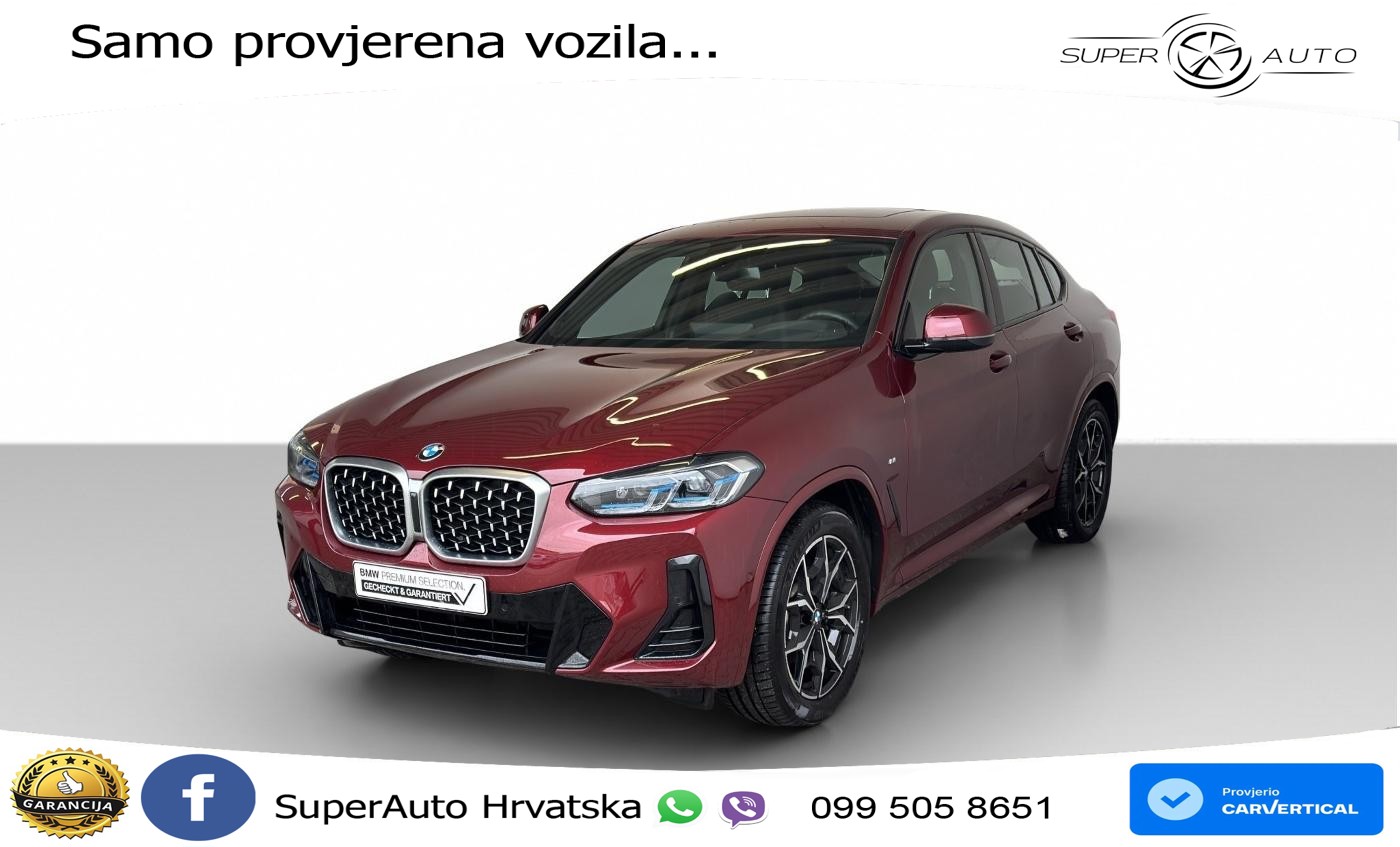 BMW X4 30i xDrive M Sport 245 KS, LED+VIRT+PANO+GR SJED+HEAD+PARK