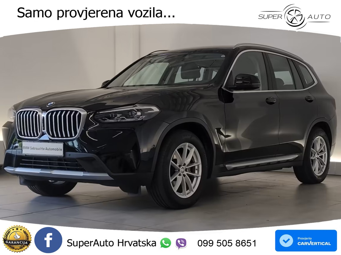 BMW X3 xDrive 20d Aut. 190 KS, LED+GR SJED+VIRT+NAVI
