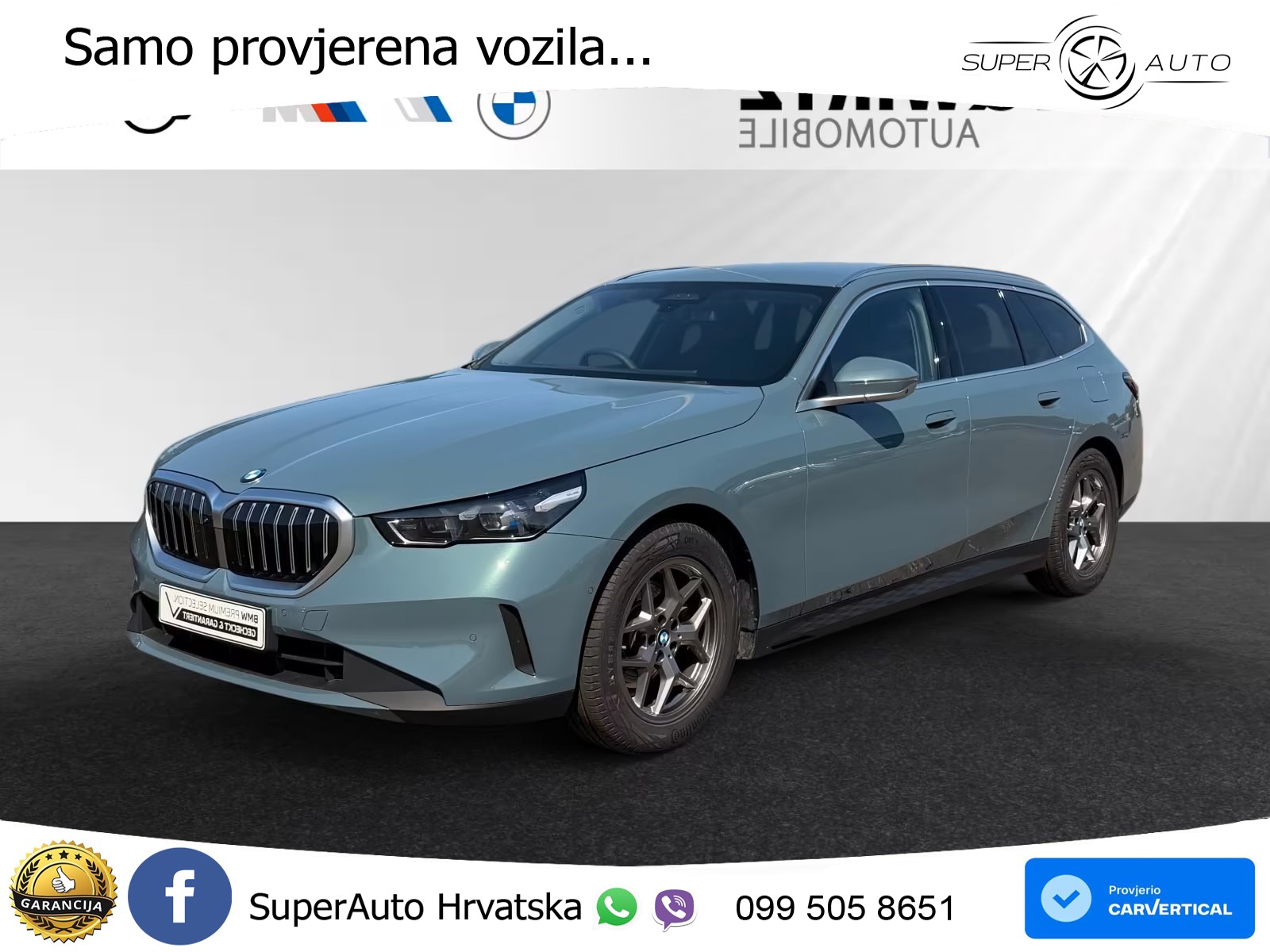 BMW 520d Touring Aut. 197 KS, ACC+KAM+KEY+GR SJED+HEAD+VIRT+LANE
