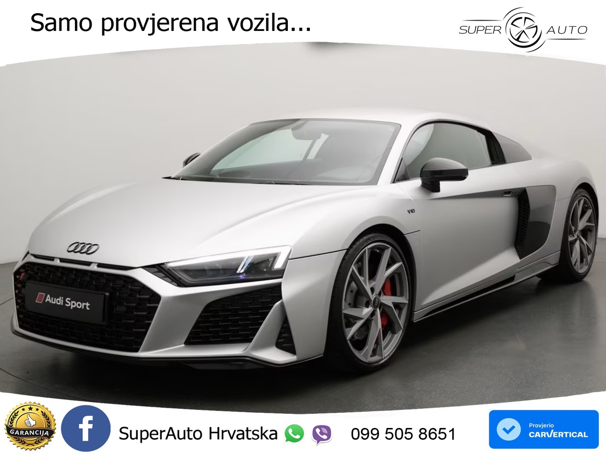 Audi R8 Coupe Performance 5.2 FSI V10 RWD 570 KS, LED+KAM+GR SJED+VIRT