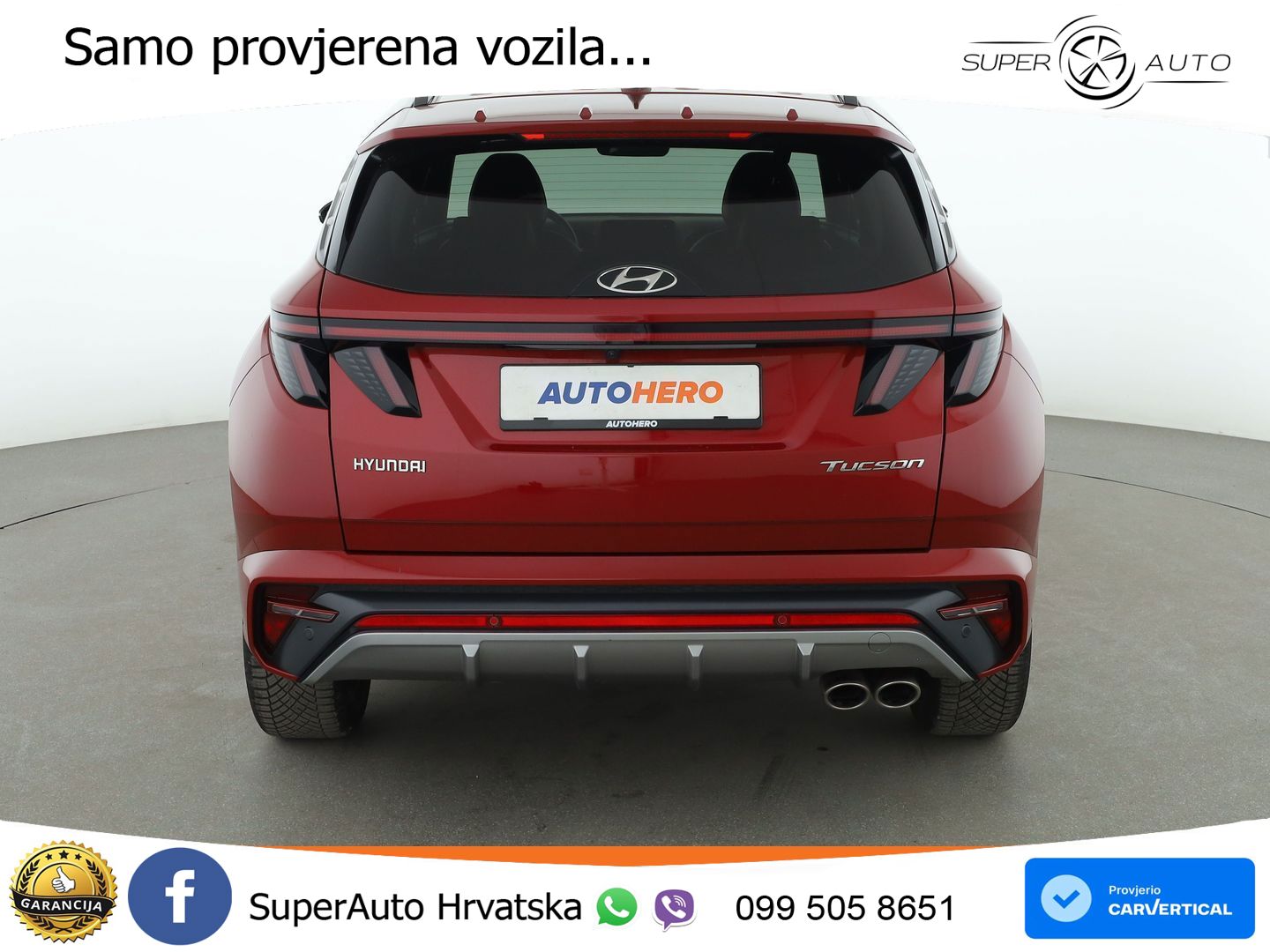 Hyundai Tucson 1.6 T-GDI N Line 180 KS, LED+TEM+GR SJED+KAM+VIRT+PDC