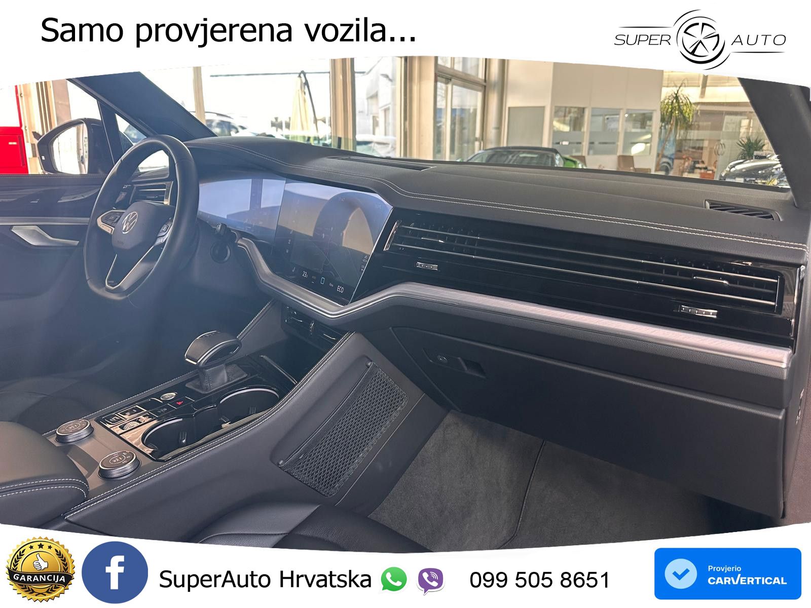 VW Touareg 3.0 TDI V6 4M Aut. 231 KS, ZRAČNI+MATRIX+ACC+GR SJED+KAM+PDC