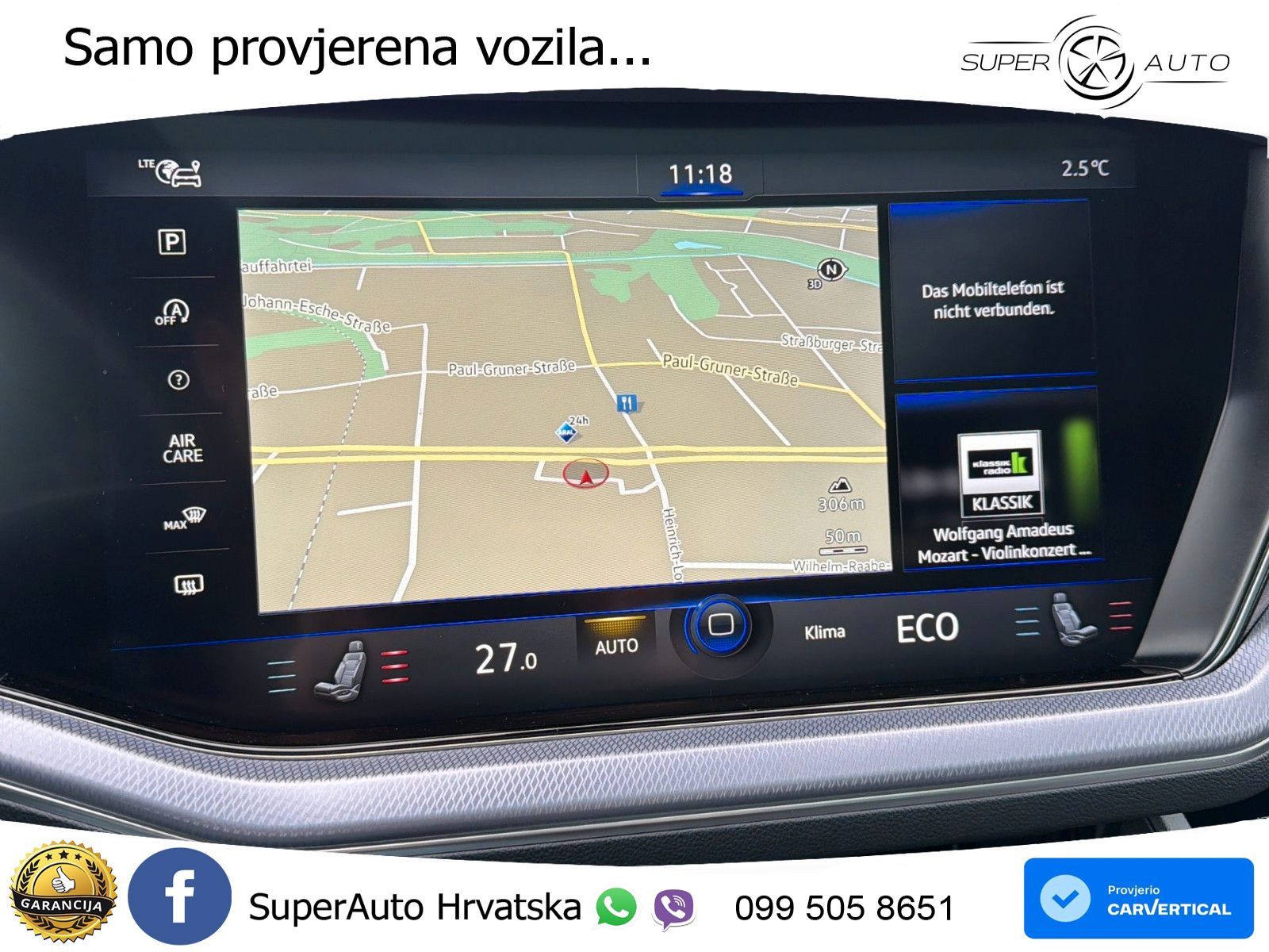 VW Touareg 3.0 TDI V6 4M Aut. R line 231 KS, ZRAČNI+ACC+GR SJED+360+PDC