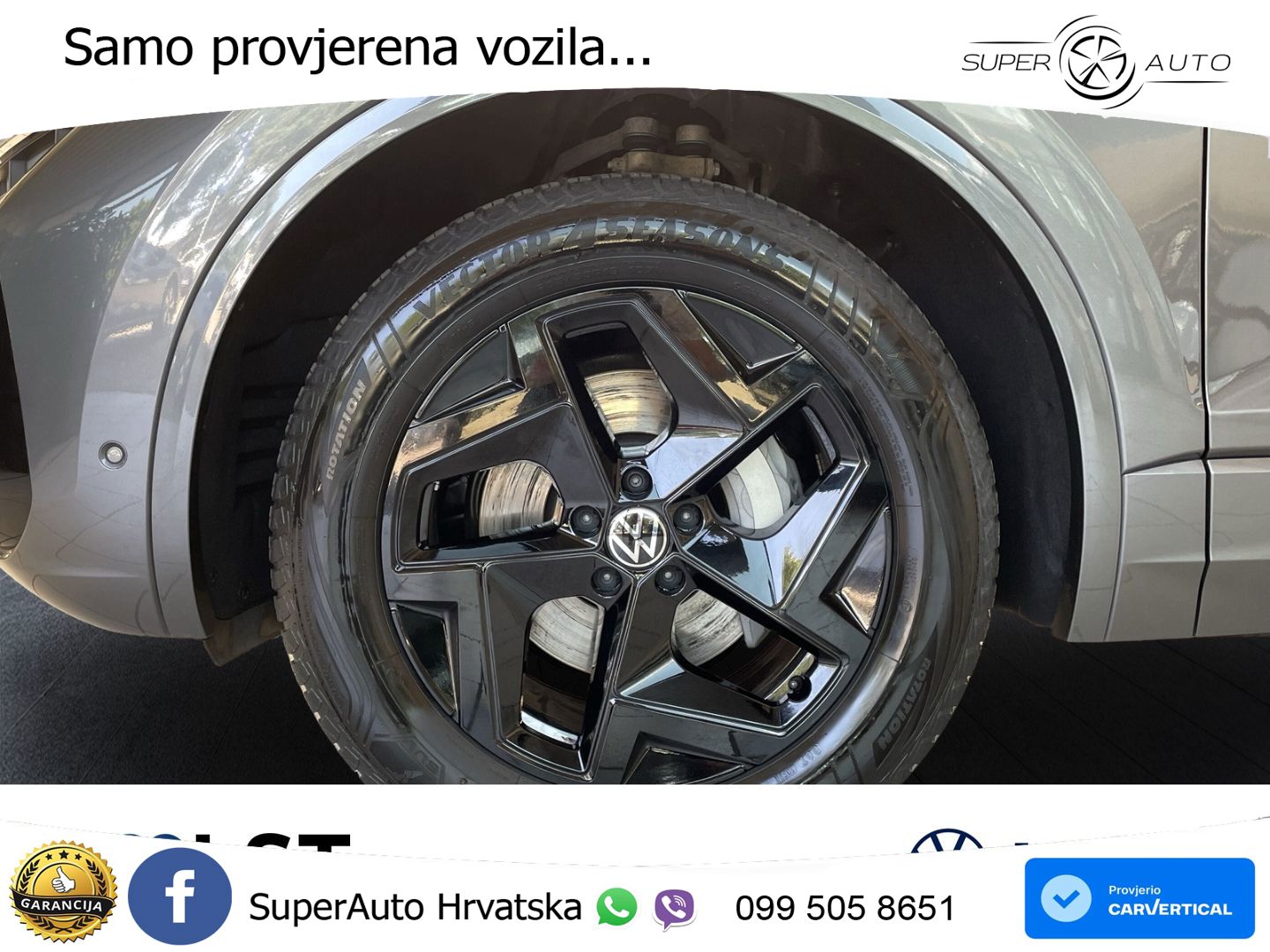 VW Touareg 3.0 TDI V6 4M Aut. R line 231 KS, ZRAČNI+MATRIX+ACC+4xGR SJED+KAM+PDC