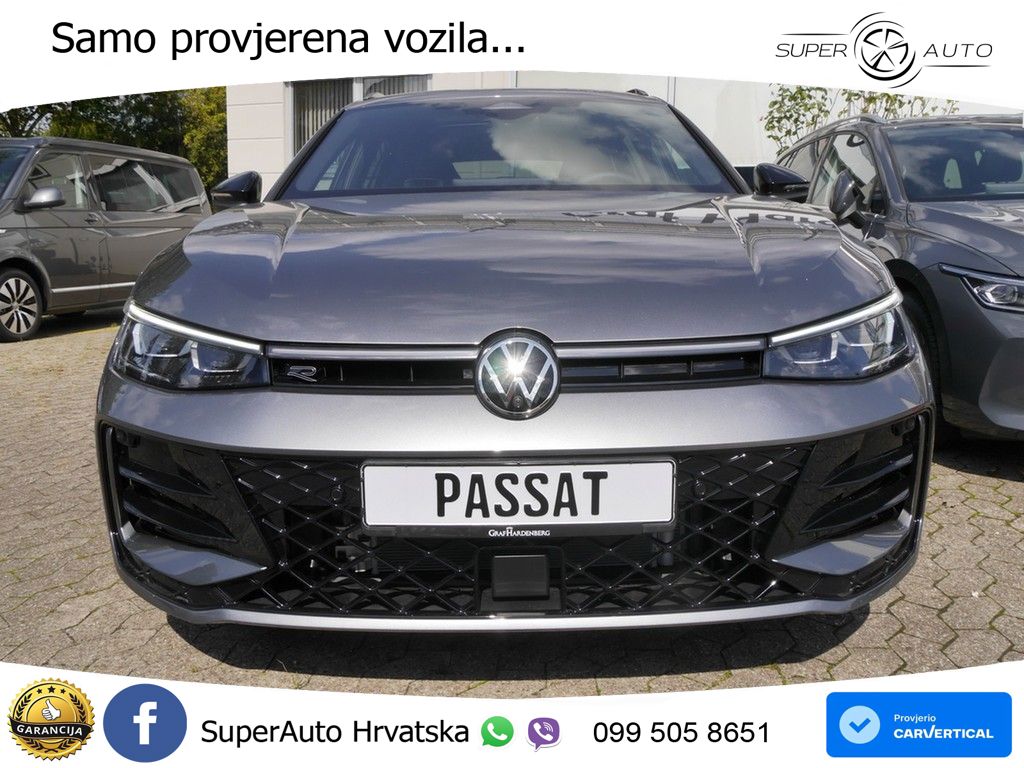 VW Passat Variant 2.0 TDI 4M DSG R line 193 KS, MATRIX+ACC+4xGR SJED+360+PDC