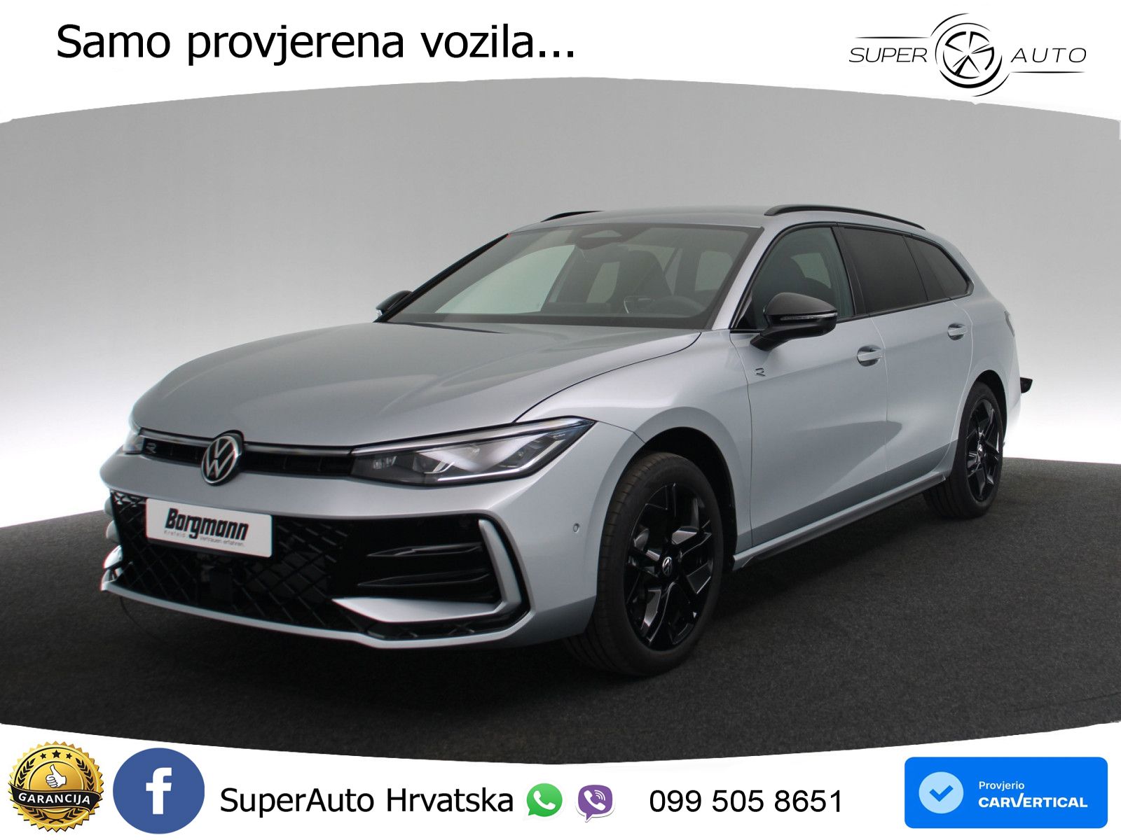 VW Passat Variant 2.0 TDI 4M DSG R line 193 KS, MATRIX+ACC+MASAŽA+360+PDC