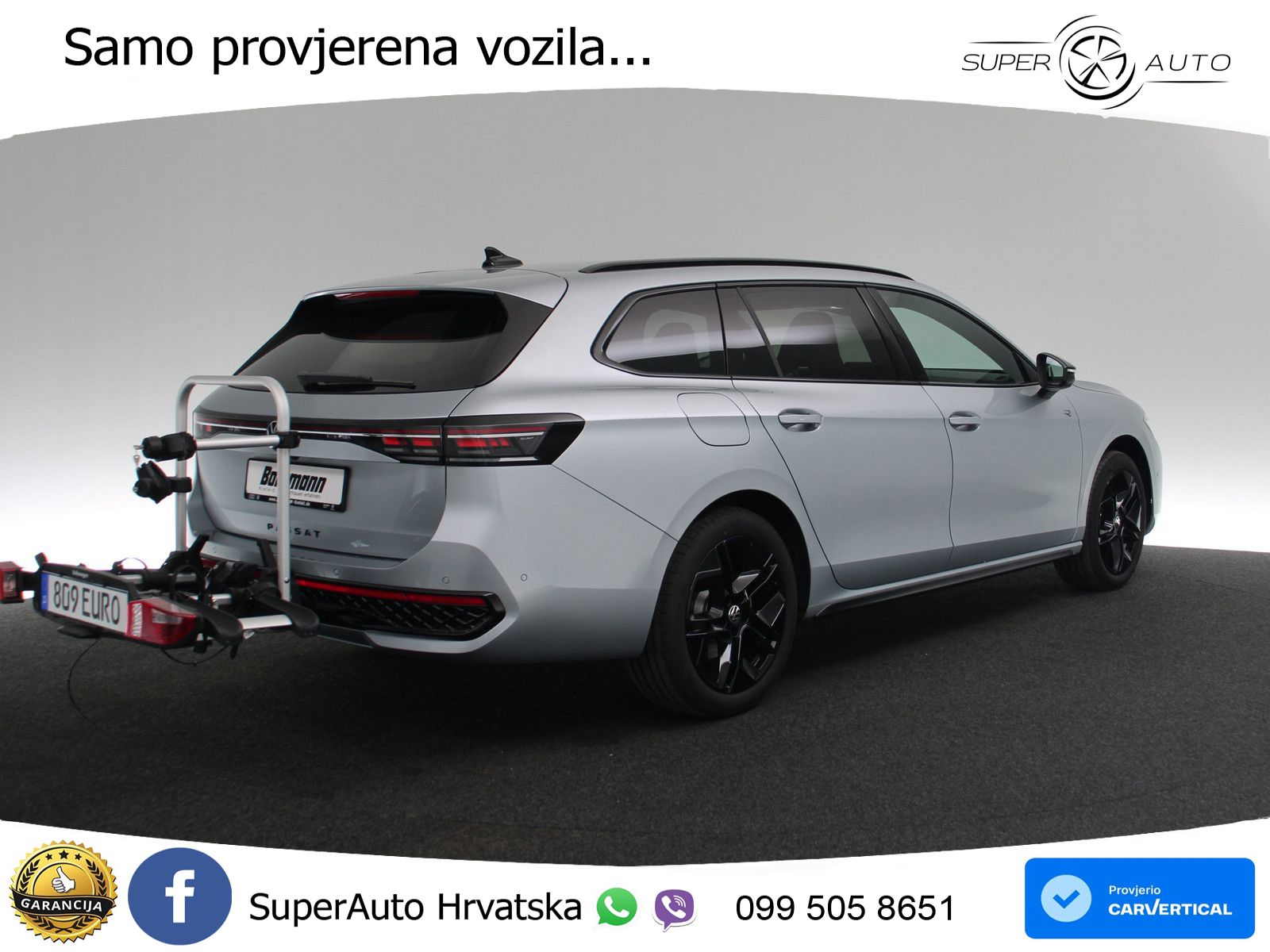 VW Passat Variant 2.0 TDI 4M DSG R line 193 KS, MATRIX+ACC+MASAŽA+360+PDC