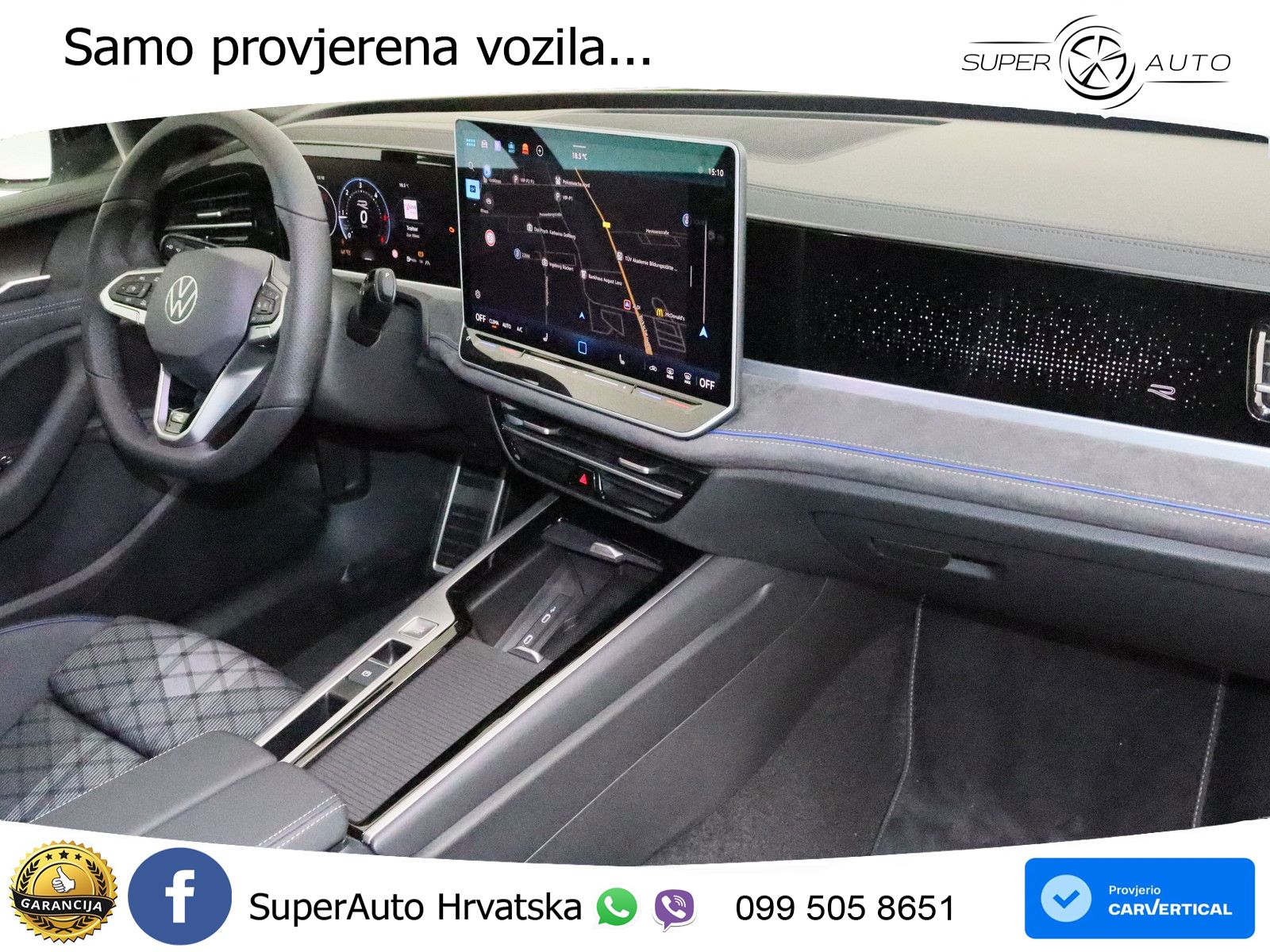 VW Passat Variant 2.0 TDI 4M DSG R line 193 KS, MATRIX+ACC+MASAŽA+360+PDC