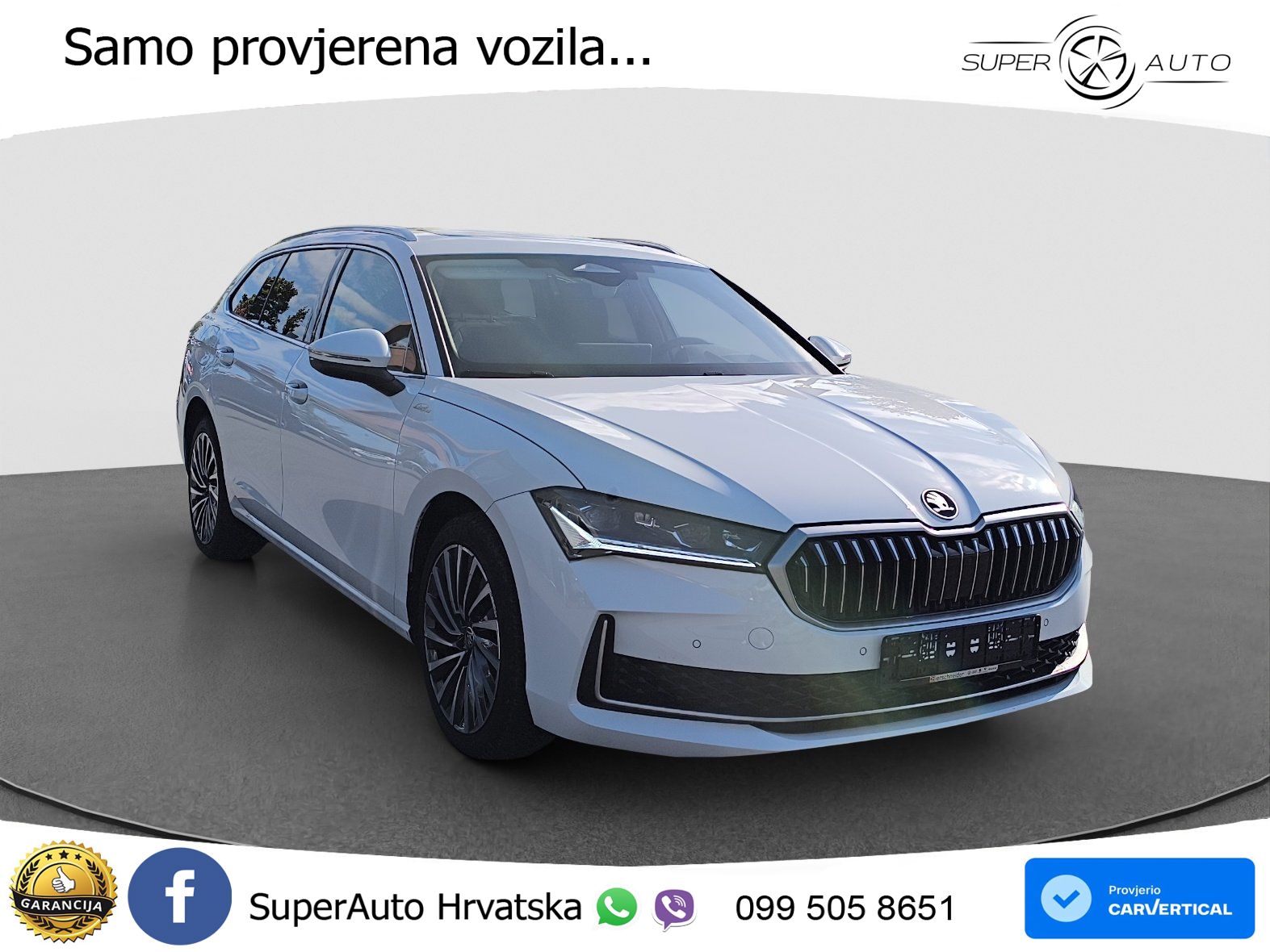 Škoda Superb Combi 2.0 TDI 4x4 L&K 193 KS, MATRIX+ACC+4xGR SJED+MASAŽA+KAM+PDC
