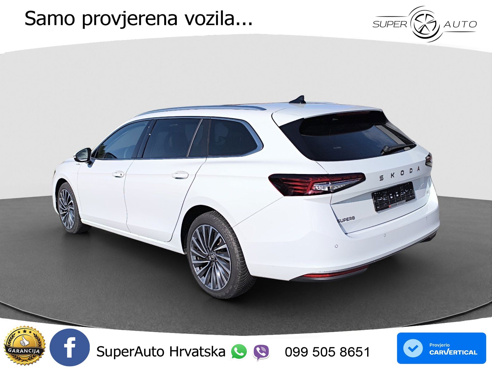 Škoda Superb Combi 2.0 TDI 4x4 L&K 193 KS, MATRIX+ACC+4xGR SJED+MASAŽA+KAM+PDC