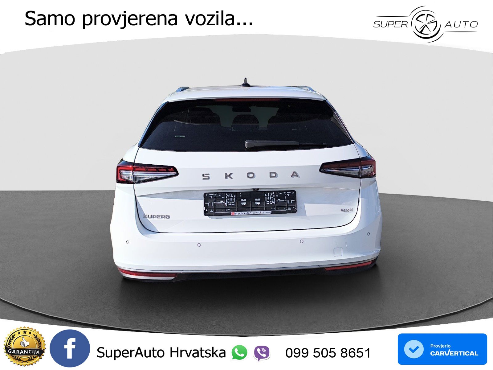Škoda Superb Combi 2.0 TDI 4x4 L&K 193 KS, MATRIX+ACC+4xGR SJED+MASAŽA+KAM+PDC