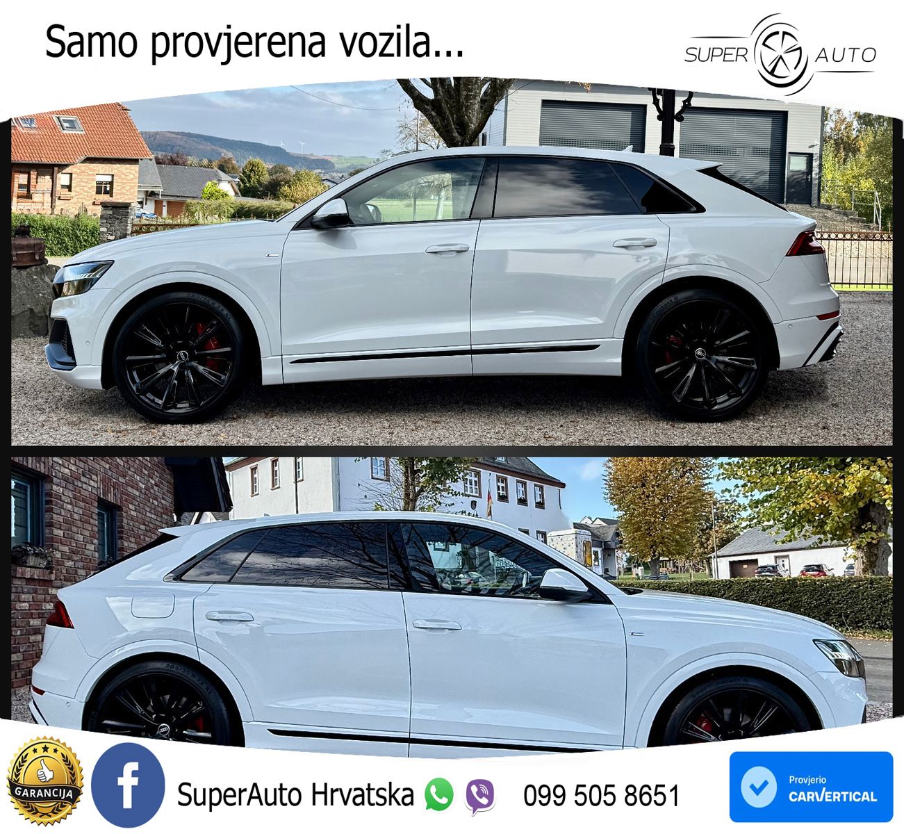 Audi Q8 50 TDI V6 quattro tiptronic S Line 286 KS, ZRAČNI+ACC+GR SJED+360+PDC