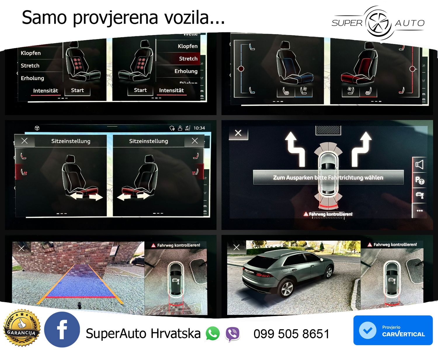 Audi Q8 50 TDI V6 quattro tiptronic S Line 286 KS, ZRAČNI+ACC+GR SJED+360+PDC