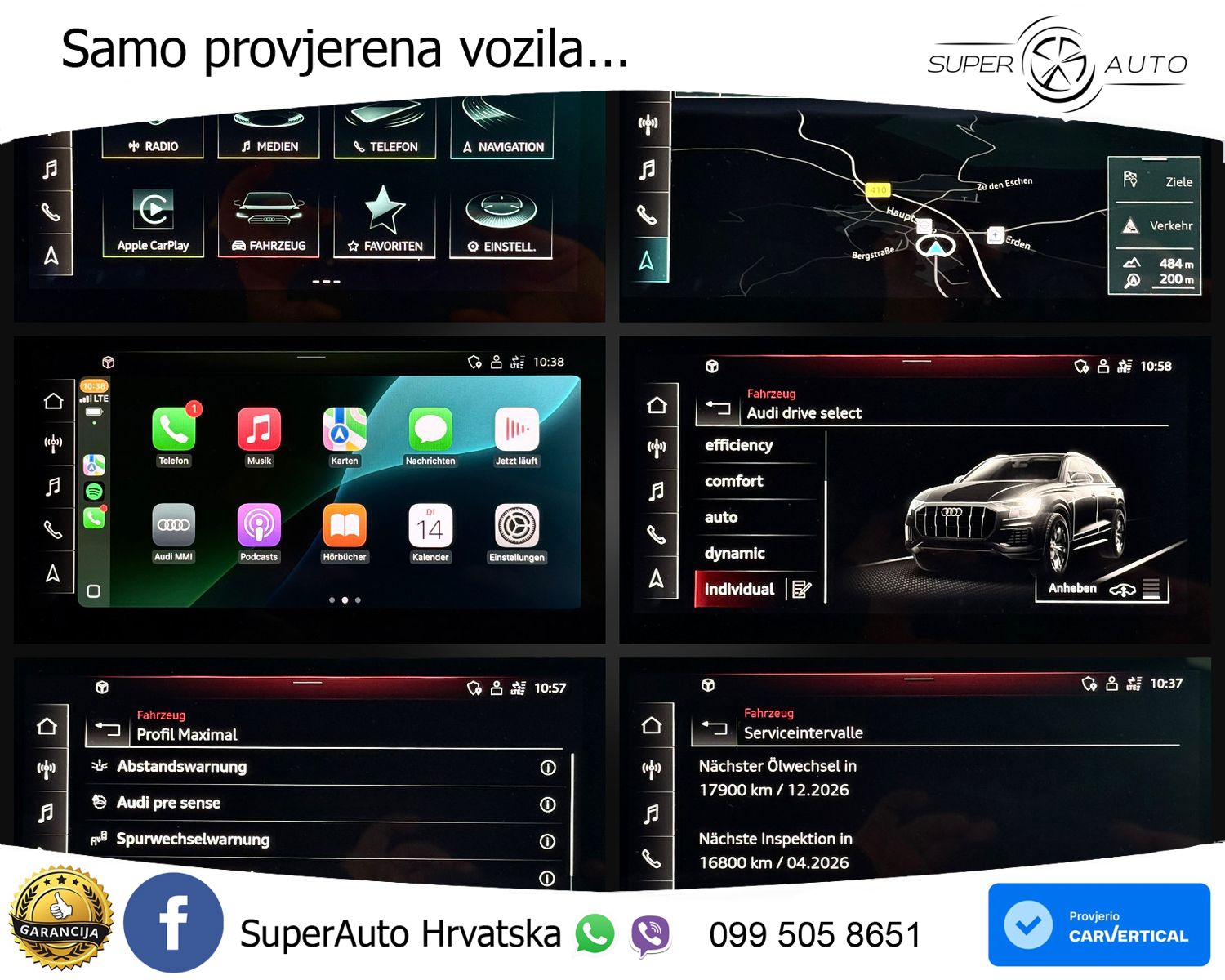 Audi Q8 50 TDI V6 quattro tiptronic S Line 286 KS, ZRAČNI+ACC+GR SJED+360+PDC