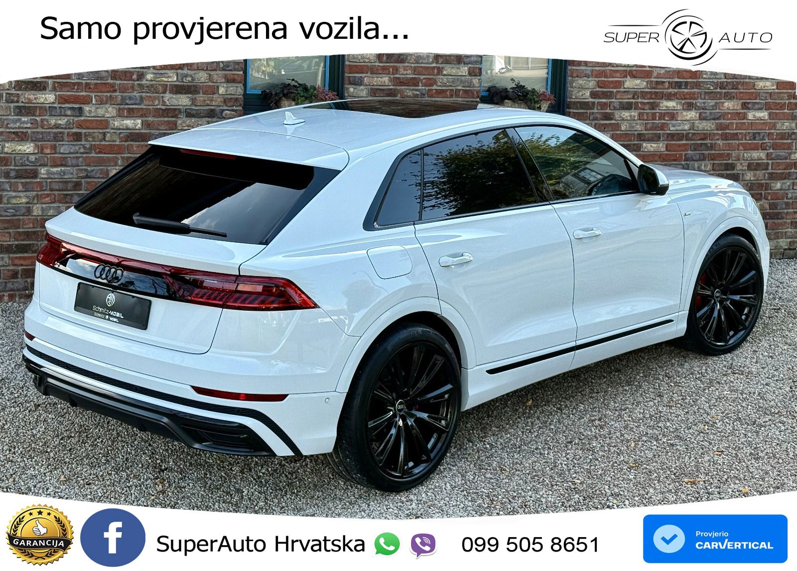 Audi Q8 50 TDI V6 quattro tiptronic S Line 286 KS, ZRAČNI+ACC+GR SJED+360+PDC