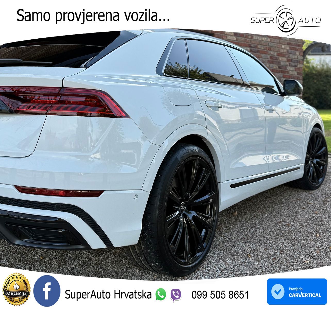 Audi Q8 50 TDI V6 quattro tiptronic S Line 286 KS, ZRAČNI+ACC+GR SJED+360+PDC