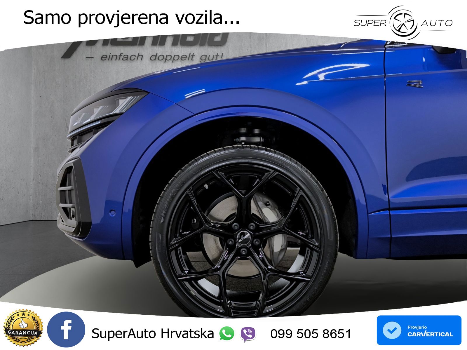 VW Touareg 3.0 TDI 4M Aut. R-Line 286 KS, PANO+ZRAČ+360+GR SJED+HEAD+ACC+KEY