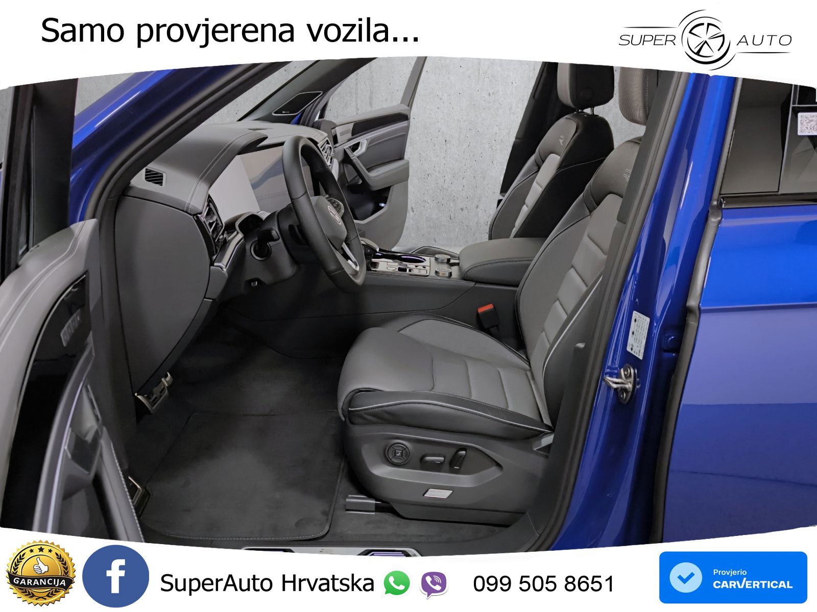 VW Touareg 3.0 TDI 4M Aut. R-Line 286 KS, PANO+ZRAČ+360+GR SJED+HEAD+ACC+KEY