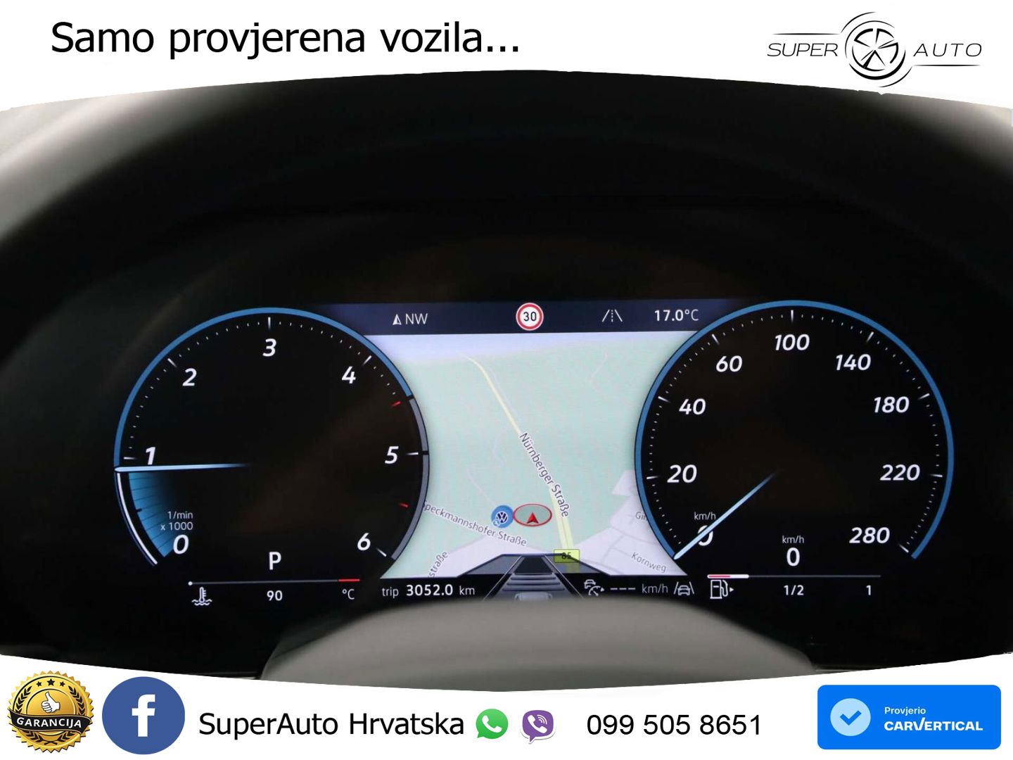VW Touareg 3.0 TDI V6 4M Aut. Elegance 231 KS, ZRAČNI+MATRIX+ACC+GR SJED+KAM+PDC