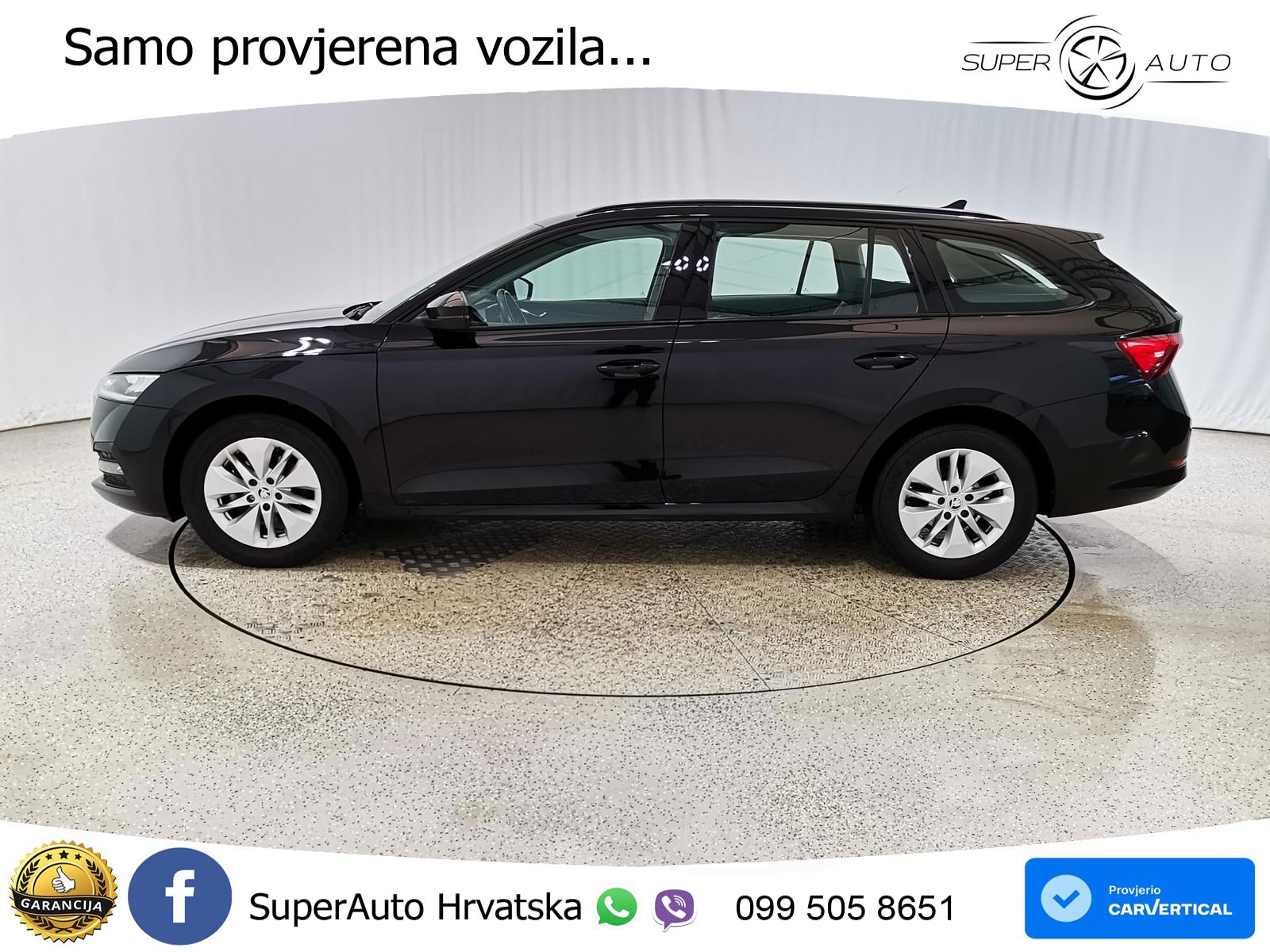 Škoda Octavia Combi 2.0 TDI DSG Ambition 150 KS, LED+GR SJED+VIRT+ASIST