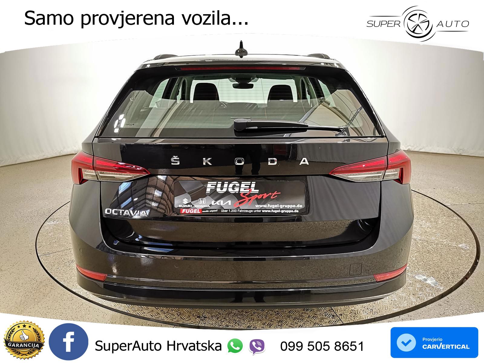 Škoda Octavia Combi 2.0 TDI DSG Ambition 150 KS, LED+GR SJED+VIRT+ASIST