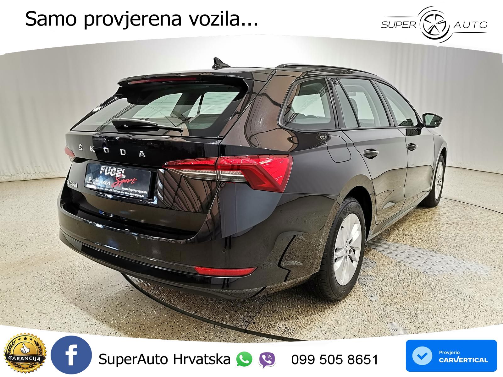 Škoda Octavia Combi 2.0 TDI DSG Ambition 150 KS, LED+GR SJED+VIRT+ASIST