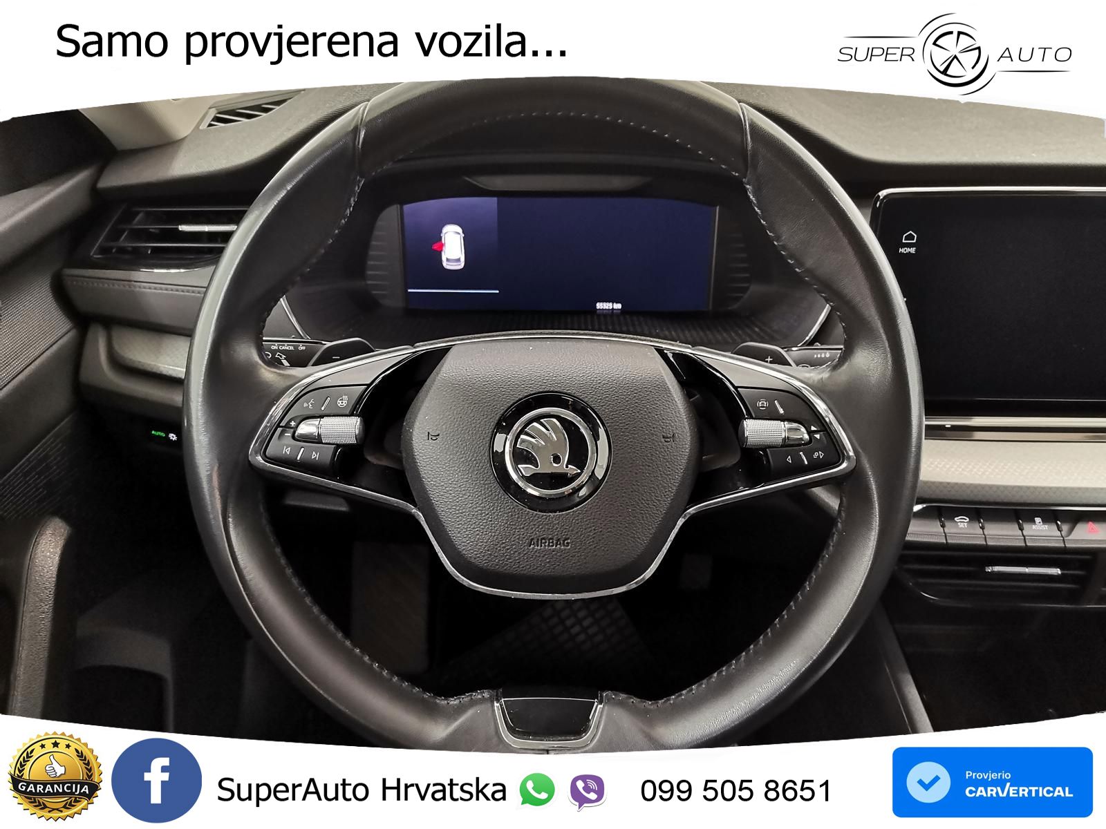 Škoda Octavia Combi 2.0 TDI DSG Ambition 150 KS, LED+GR SJED+VIRT+ASIST