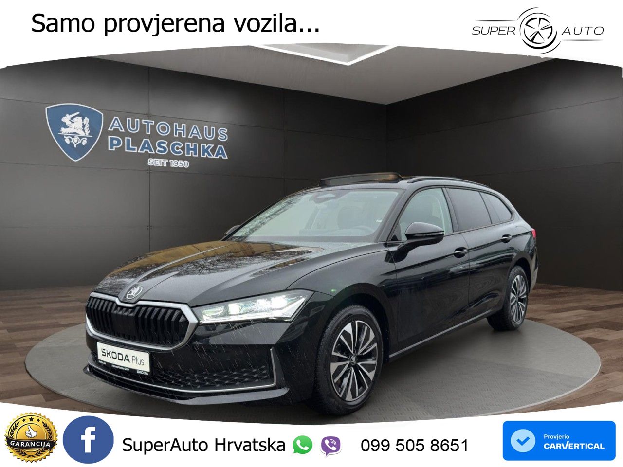 Škoda Superb Combi 2.0 TDI 4x4 Selection 193 KS, MATRIX+ACC+GR SJED+MASAŽA+KAM