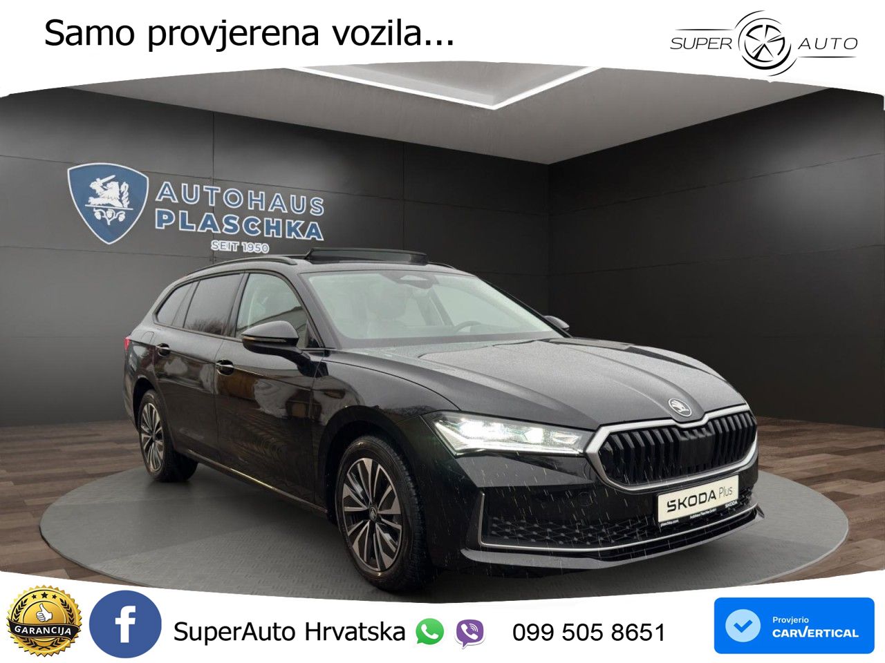 Škoda Superb Combi 2.0 TDI 4x4 Selection 193 KS, MATRIX+ACC+GR SJED+MASAŽA+KAM