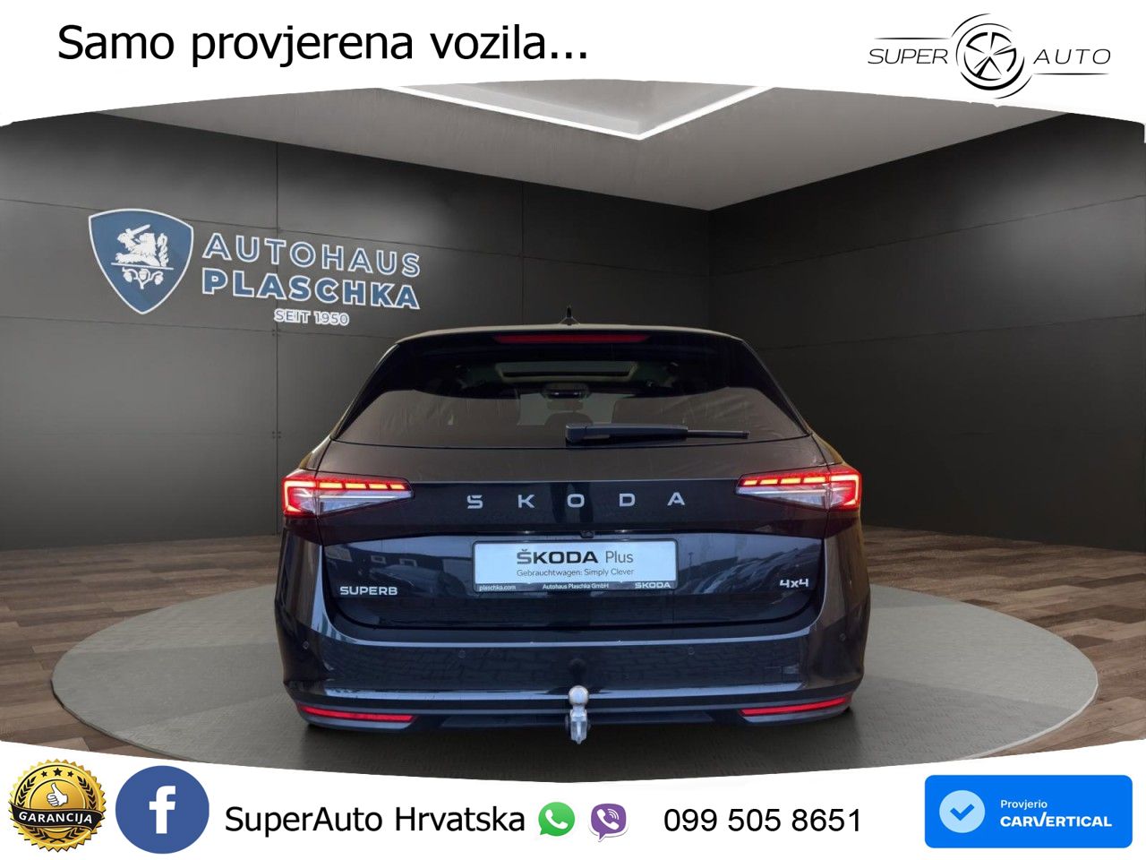 Škoda Superb Combi 2.0 TDI 4x4 Selection 193 KS, MATRIX+ACC+GR SJED+MASAŽA+KAM