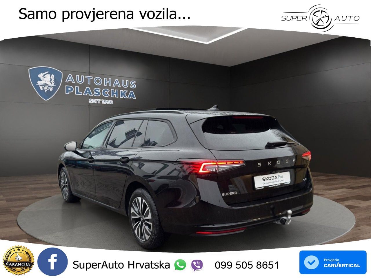 Škoda Superb Combi 2.0 TDI 4x4 Selection 193 KS, MATRIX+ACC+GR SJED+MASAŽA+KAM