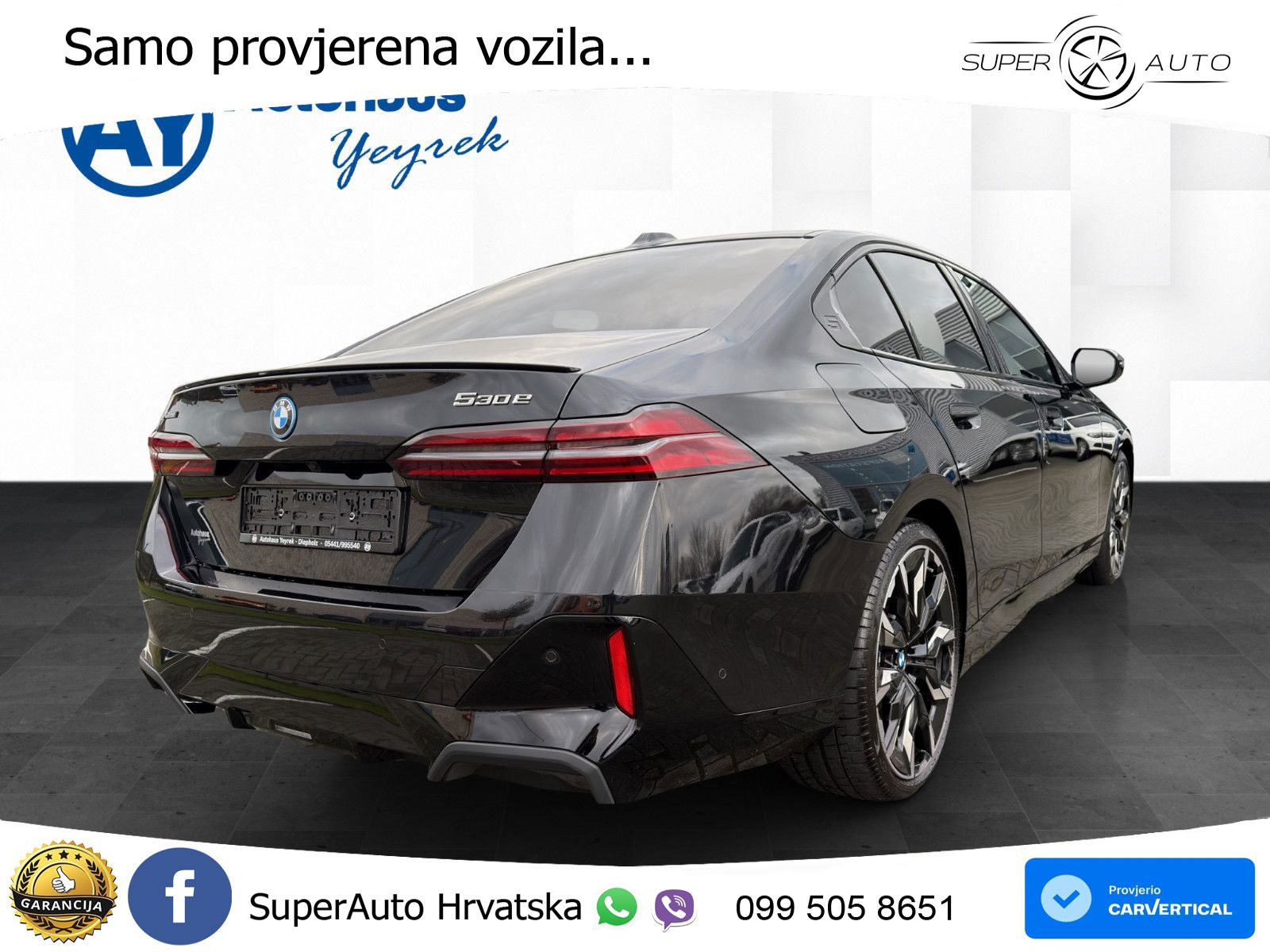 BMW 530e xDrive Steptronic M Sport 299 KS, B&O+ACC+4xGR SJED+360+PDC