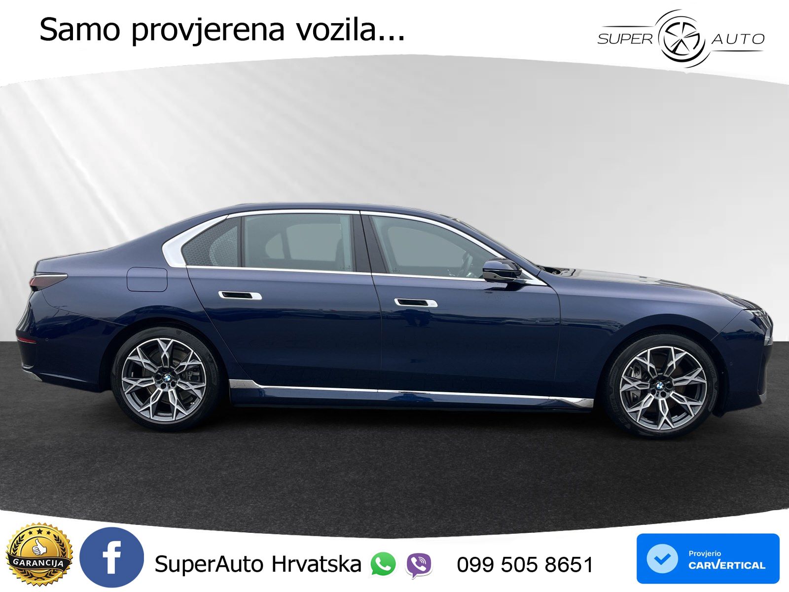 BMW 750e xDrive Steptronic 489 KS, LED+ACC+MASAŽA+4xGR SJED+360+PDC