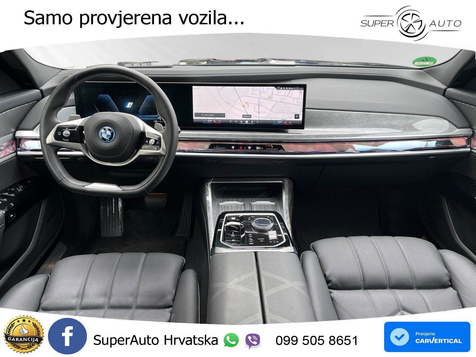 BMW 750e xDrive Steptronic 489 KS, LED+ACC+MASAŽA+4xGR SJED+360+PDC