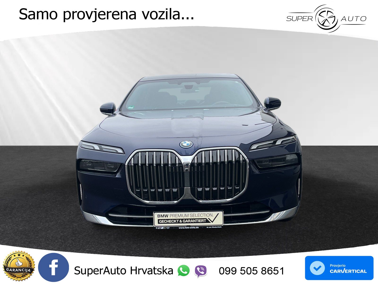 BMW 750e xDrive Steptronic 489 KS, LED+ACC+MASAŽA+4xGR SJED+360+PDC