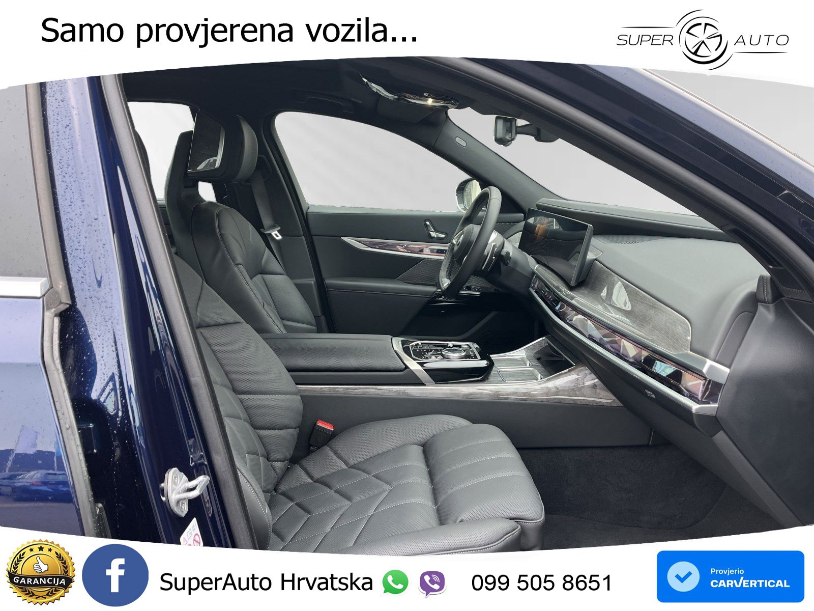 BMW 750e xDrive Steptronic 489 KS, LED+ACC+MASAŽA+4xGR SJED+360+PDC