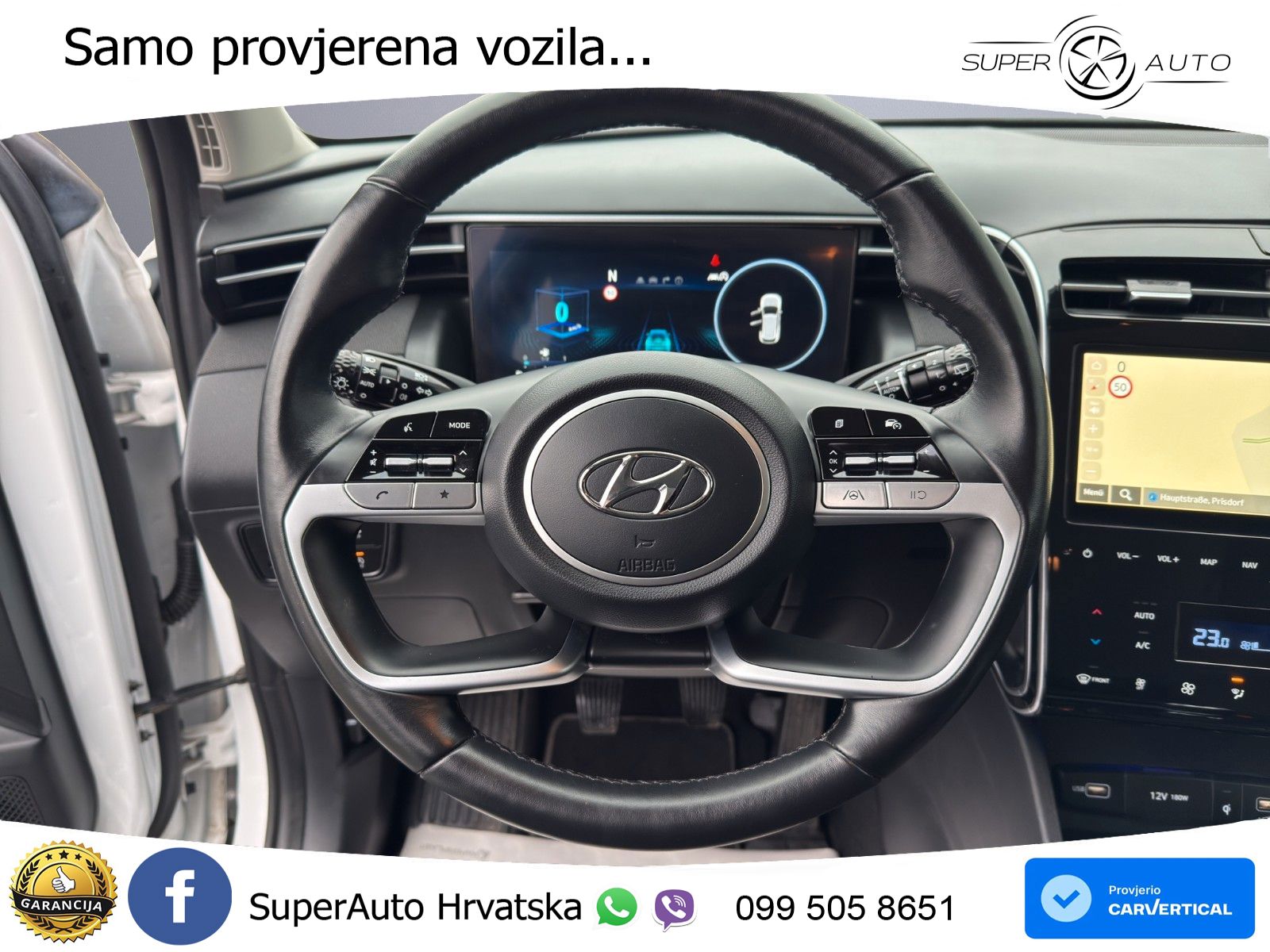 Hyundai Tucson 1.6 T-GDI 180 KS, LED+ACC+GR SJED+KAM+VIRT+PDC