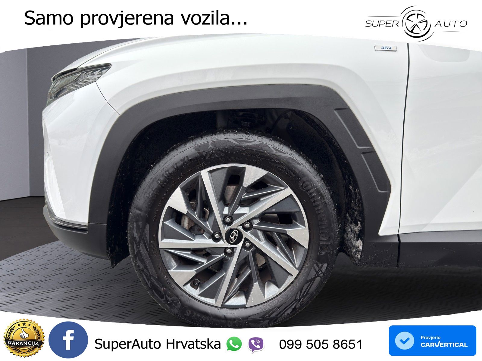 Hyundai Tucson 1.6 T-GDI 180 KS, LED+ACC+GR SJED+KAM+VIRT+PDC