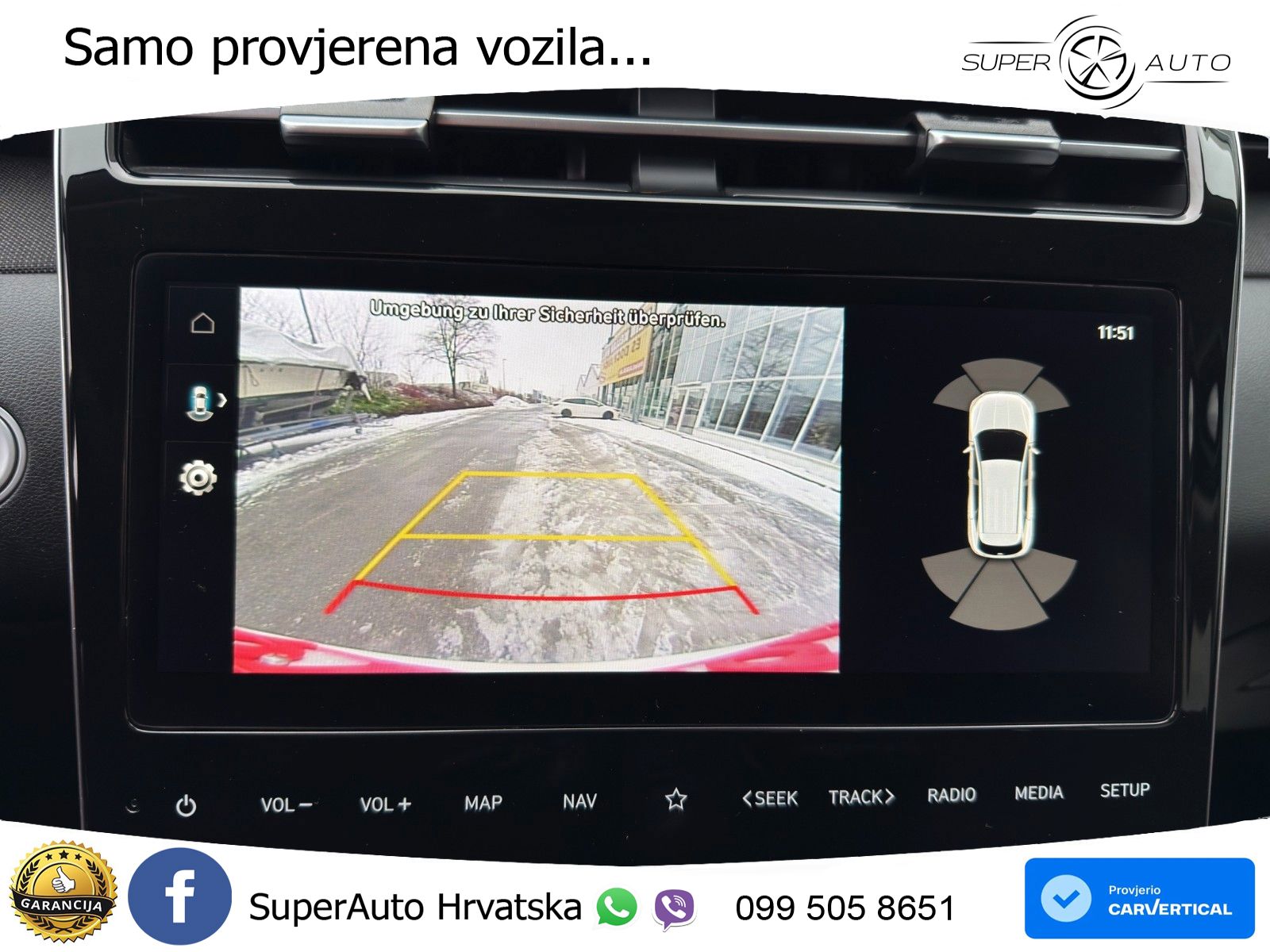 Hyundai Tucson 1.6 T-GDI 180 KS, LED+ACC+GR SJED+KAM+VIRT+PDC