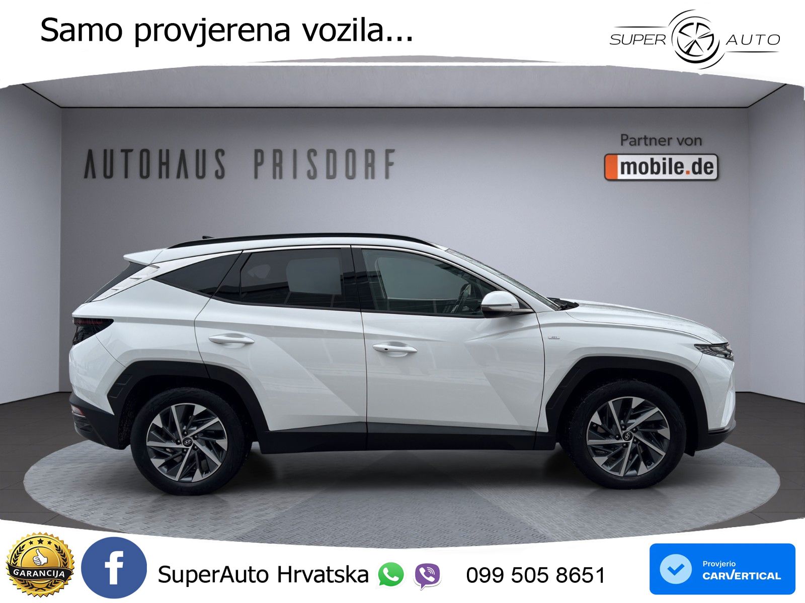 Hyundai Tucson 1.6 T-GDI 180 KS, LED+ACC+GR SJED+KAM+VIRT+PDC