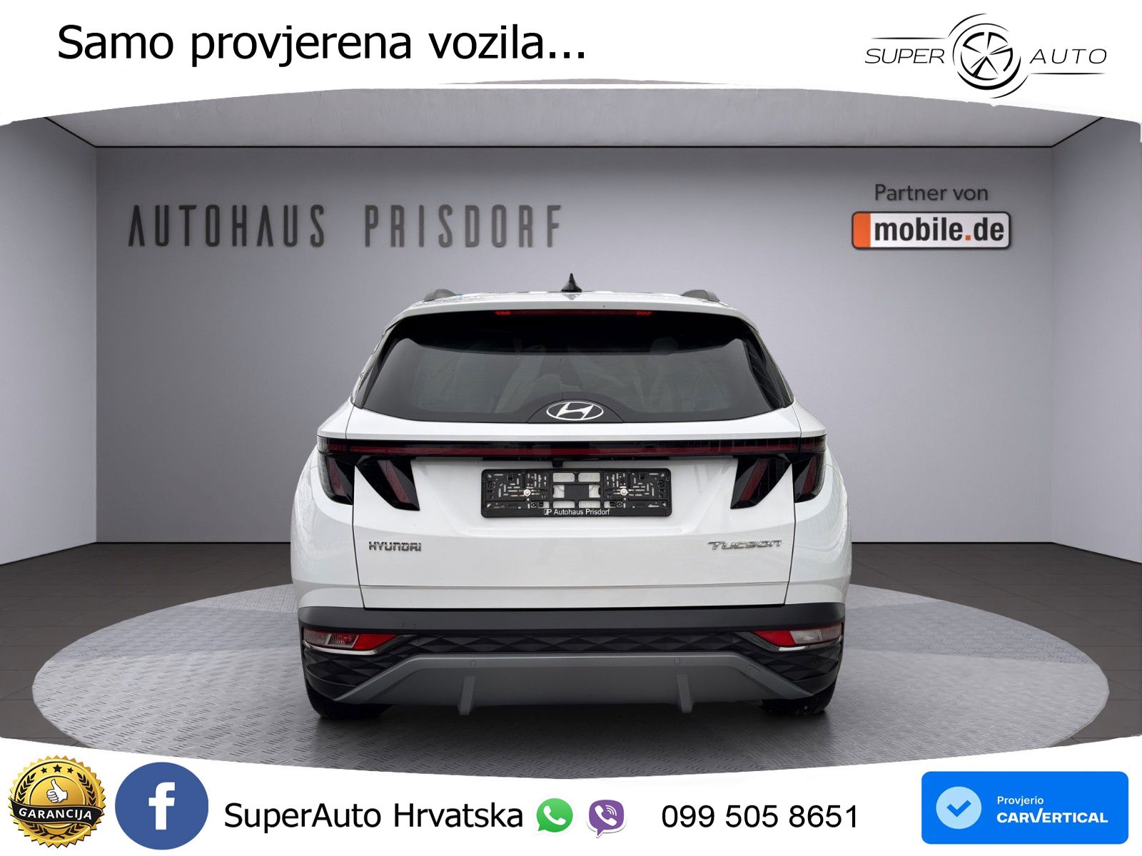Hyundai Tucson 1.6 T-GDI 180 KS, LED+ACC+GR SJED+KAM+VIRT+PDC