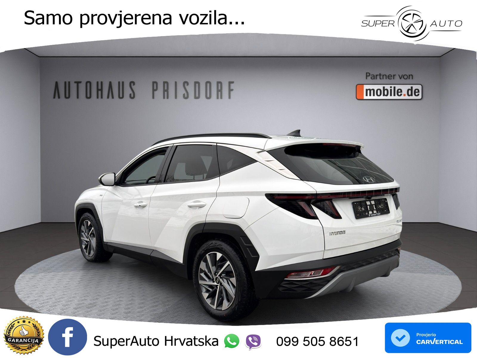 Hyundai Tucson 1.6 T-GDI 180 KS, LED+ACC+GR SJED+KAM+VIRT+PDC